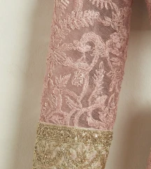 Double Layer Floral Kurti Wedding dress